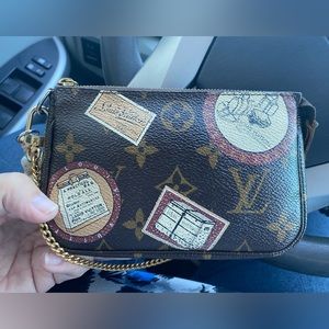 Louis Vuitton trunks and bags mini pochette with LV box and LV dust bag